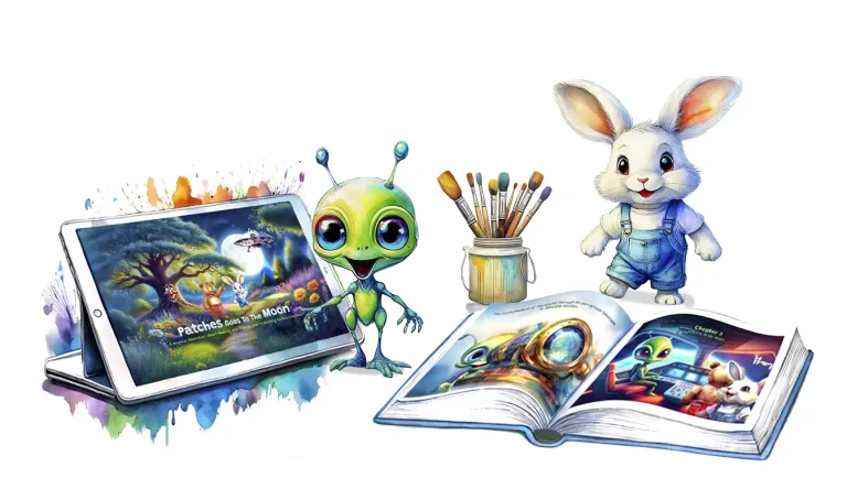 patches moon tablet book copy