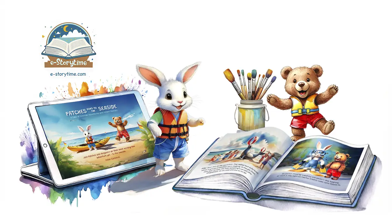 patches seaside tablet book copy